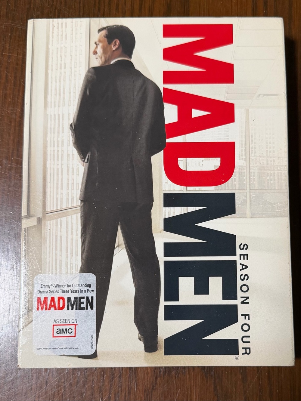 Sealed Mad Men - Season Four (DVD) - Black & Red Packaging